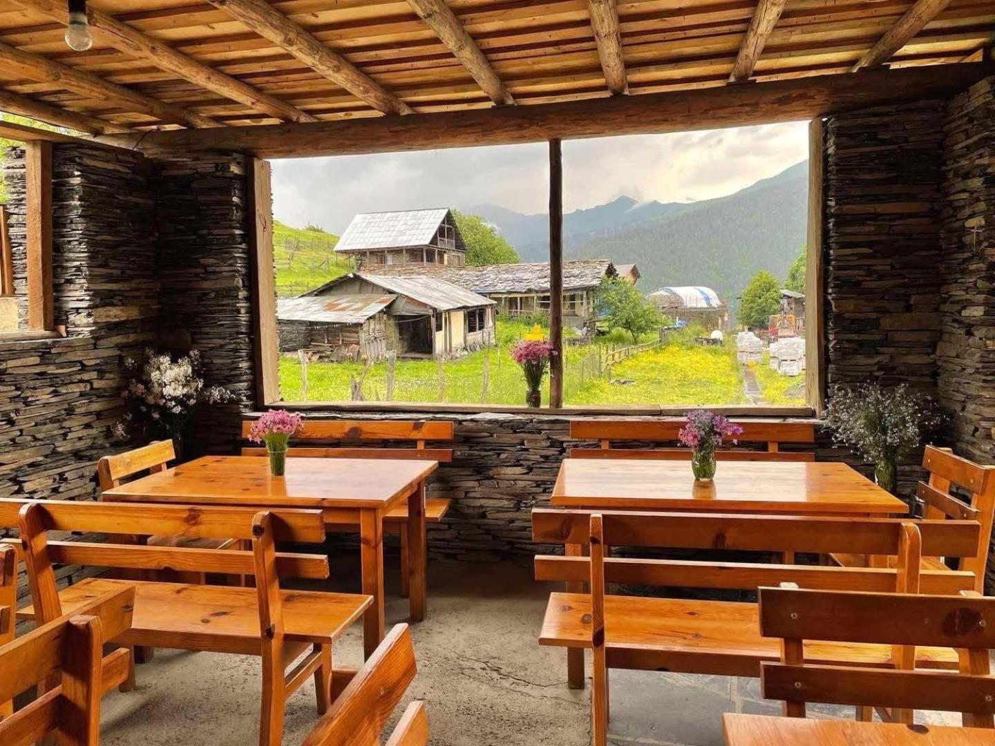 Guesthouse Lasharai Omalo Exteriér fotografie