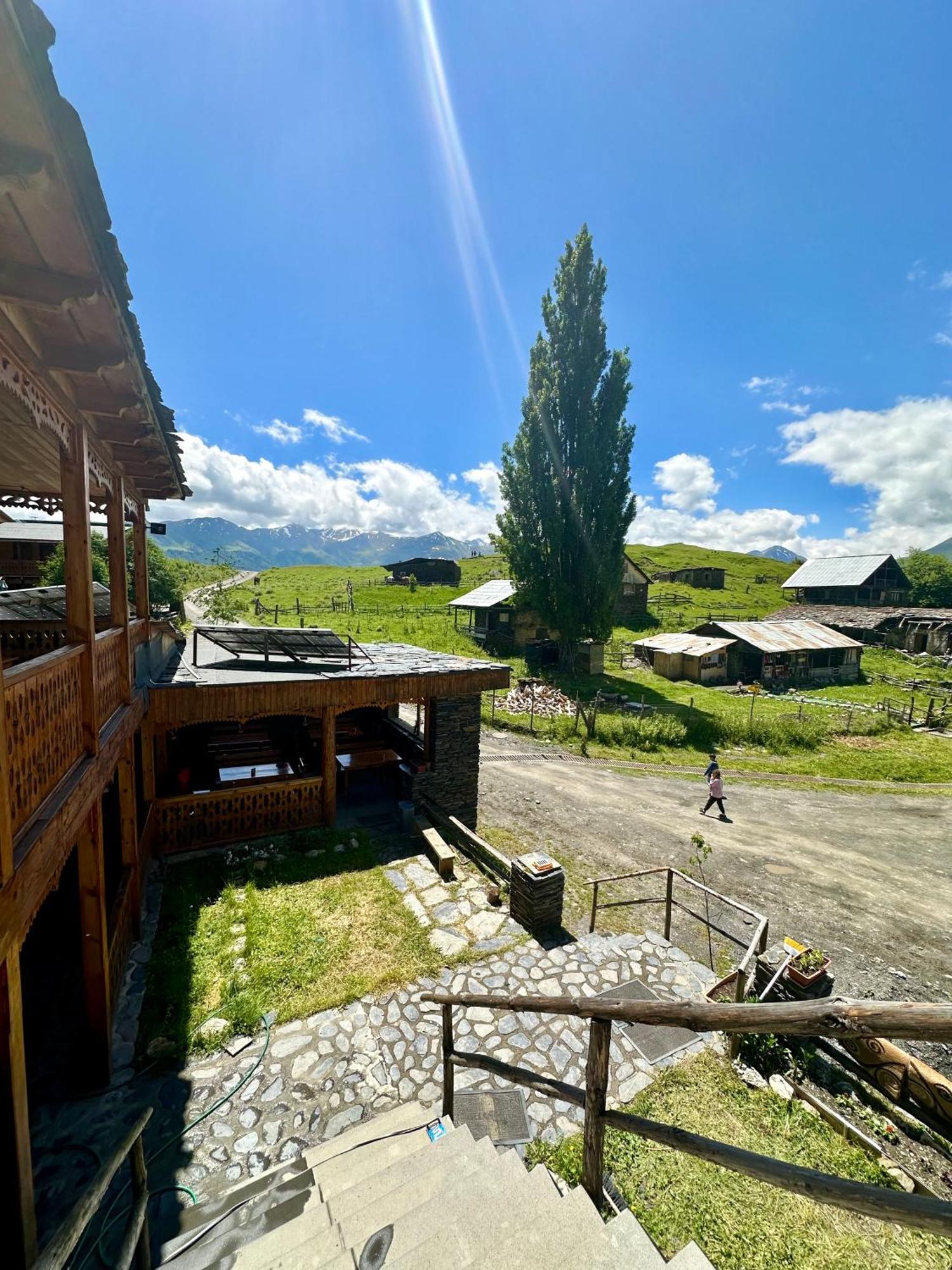 Guesthouse Lasharai Omalo Exteriér fotografie