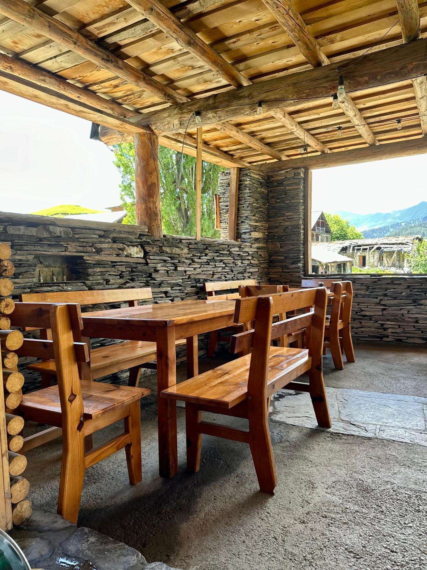 Guesthouse Lasharai Omalo Exteriér fotografie