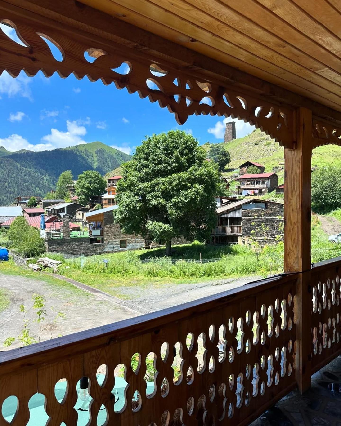 Guesthouse Lasharai Omalo Exteriér fotografie