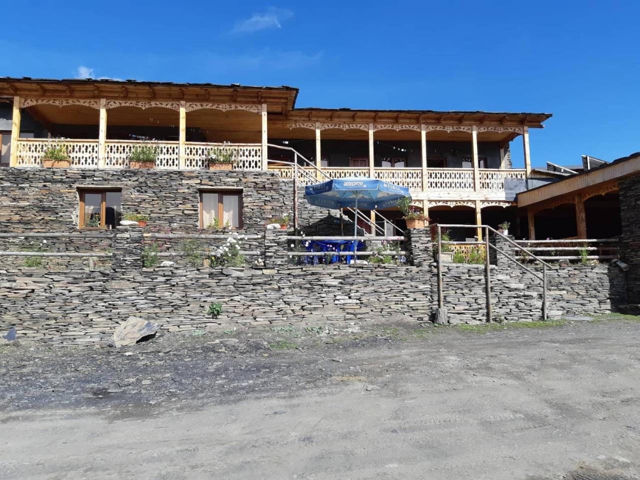 Guesthouse Lasharai Omalo Exteriér fotografie